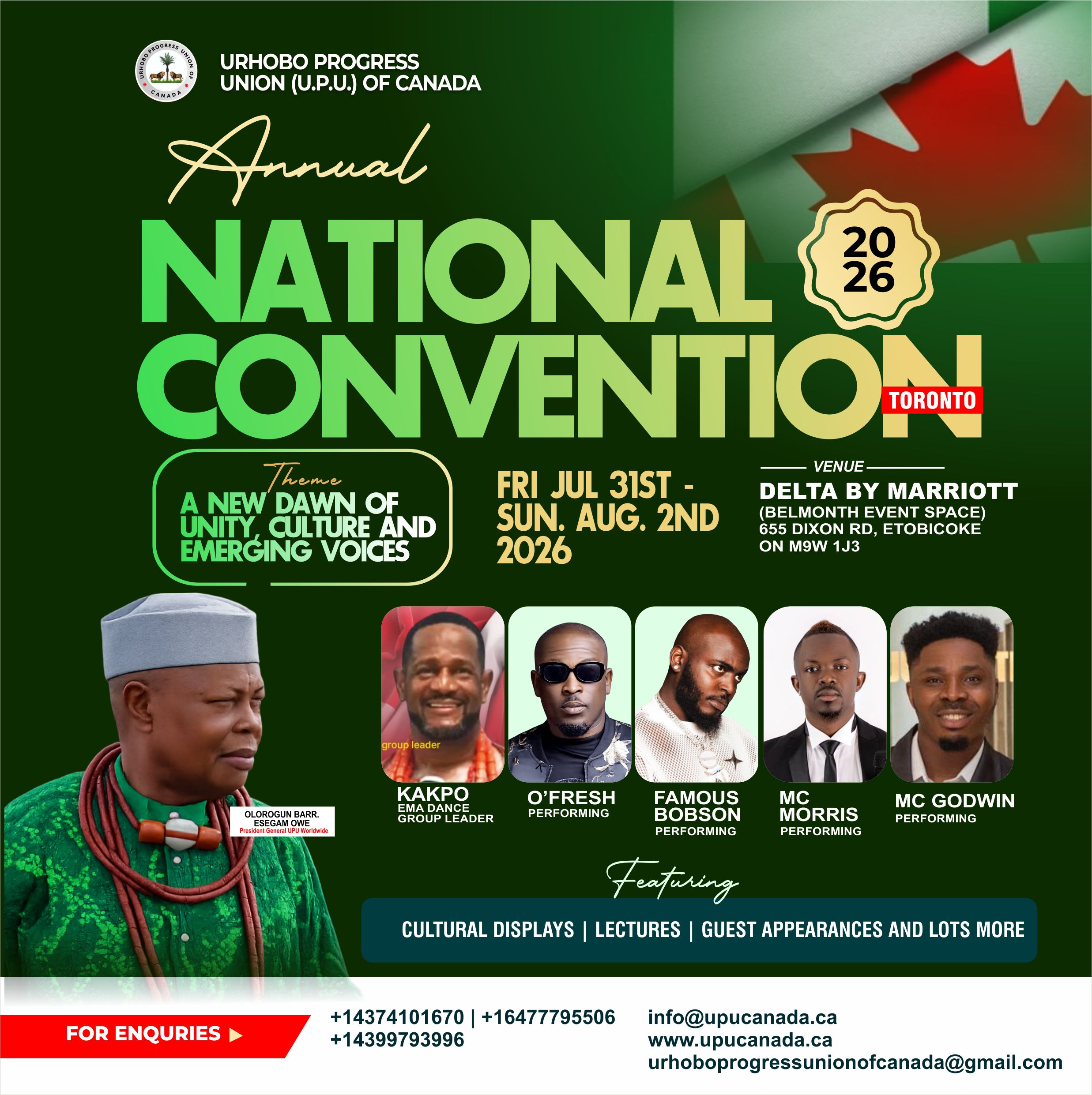 U.P.U Canada Event